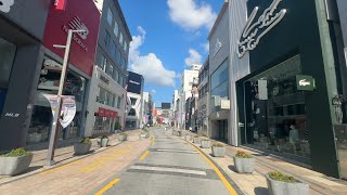 멋진 건물들이 나란히 있는 부산 남포동 광복로 랜선 걷기 Gwangbokro in Nampodong Busan [upl. by Ekusuy501]