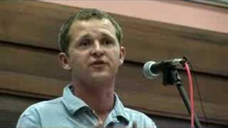 Richard Boyd Barrett  Marxism 2008  Beating the EU treaty [upl. by Annehcu]