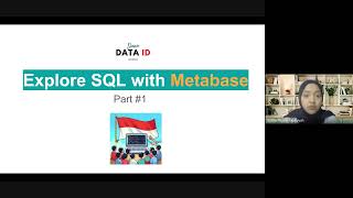 Class Explore SQL using Metabase Part 1 [upl. by Dianthe]