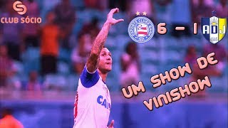 CAMPEONATO BAIANO 2018Bahia 61 Jequié  Um show de Vinishow [upl. by Yenduhc]