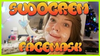 How To Put On A Sudocrem Facemask  For Acne Before and After  ★ Hannah Phillips Real ★ [upl. by Adda]