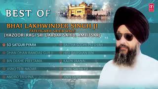 SO SATGUR PYARA • BEST OF BHAI LAKHWINDER SINGH JI HAZOORI RAGI SRI DARBAR SAHIB • SHABAD KIRTAN [upl. by Tsan368]