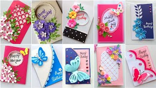 beautiful 😍 10 greeting cards ideas  greeting card Idea  card pattern idea [upl. by Oiceladni349]