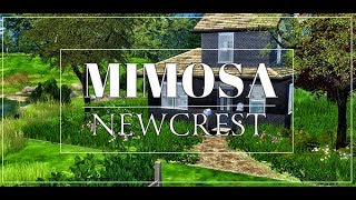 SIMS 4  HOUSETOUR  MIMOSA DOWNLOAD inclCC [upl. by Nieberg]