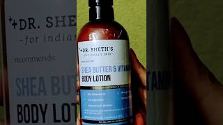 TRYING Dr Sheths Shea Butter amp Vitamin E Body Lotion winter bodycare [upl. by Battiste748]