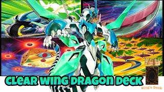 Clear wing Dragon Speedroid deck Yugioh duel links [upl. by Adlemi]