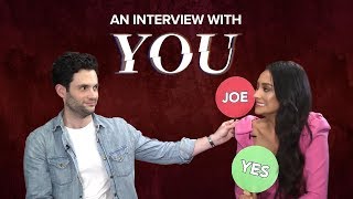 Yous Penn Badgley Is Surprised By Malaysians Online Stalking Habits  SAYS Celeb Chat [upl. by Nyltiac]