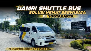 TARIF MURAH BANGETKOK BISA SEPI PENUMPANG ⁉️ Trip DAMRI Shuttle Pariwisata Yogyakarta [upl. by Enyrat]