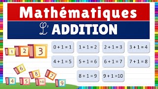 Mathématiques  laddition [upl. by Attelrac]