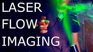 How To See Invisible Air Currents With Lasers  NightHawkInLight [upl. by Manlove]