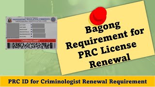 Criminology Brief Talks Ep 17  Bagong Requirement for PRC License Renewal  Criminology Talks [upl. by Aay648]