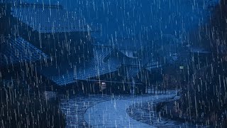 Merveilleux Son de Pluie pour Dormir Détendre étudier Méditer  Pluie dans la Forêt Brumeuse [upl. by Valerle470]