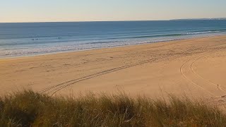 Eine Düne am Meer 🏝 die Düne der Strand Portugal Spanien die Grenze grenzenlos reisen 🗺 🌊 [upl. by Atinar]