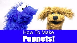 How To Make A Puppet  Puppet Building 101  How to Make a Snoof [upl. by Marsha]