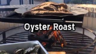 Sunday Afternoon Oyster roast at Palmetto Bluff Bluffton SC [upl. by Doomham]