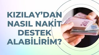 KIZILAY SOSYAL YARDIM BAÅVURU FORMU NASIL DOLDURULUR [upl. by Alesi]