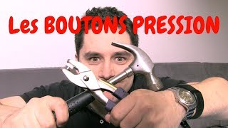 Comment utiliser les BOUTONSPRESSION [upl. by Amata123]