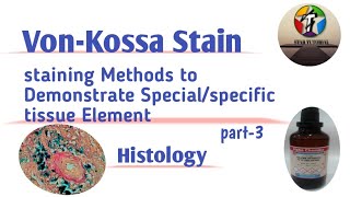 VonKossa Stain ll Staining Methods to Demonstrate Special or specific tissue element ll Histology [upl. by Rinee]