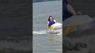 Jet Kart Boat test by my customer [upl. by Weixel]