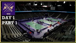 Badminton Paris 2024 Olympic Games  Day 1 Sesi 1 [upl. by Wendye174]