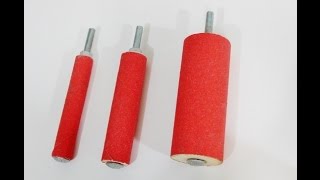 Make spindle sanders for the drill press [upl. by Ruelle777]