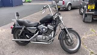 2000 Harley Davidson 883 Sportster XL  Ref1275  Vintage Motorcycle [upl. by Plate]