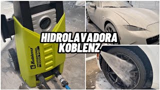 HIDROLAVADORA KOBLENZ 2000PSI HL310V  IDEAL PARA NEGOCIO DE DETALLADO AUTOMOTRIZ [upl. by Ardnalac]