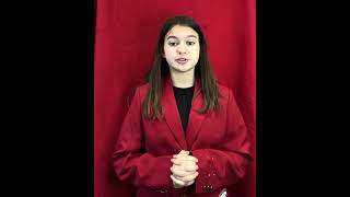 TMS FCCLA Creed speaking 2021 [upl. by Hgielac]