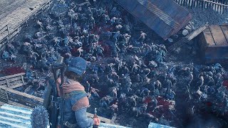 Days Gone  Clear the horde at the old sawmill 500 horde or zombie [upl. by Naggem721]