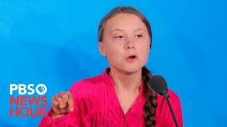 WATCH Greta Thunbergs full speech to world leaders at UN Climate Action Summit [upl. by Pete940]