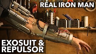 Real Iron Man repulsor amp exosuit HHO combustion chamber powered with electrolyzer [upl. by Uriia]