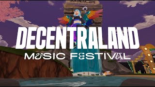 Decentraland Music Festival 2023 DCLMF23 [upl. by Nerrak258]