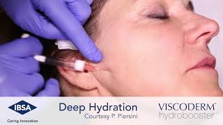 Viscoderm Hydrobooster  Deep Hydration Malar Area [upl. by Sadye653]