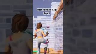 Best Fortnite Clips top 3 viralvideo fortnite gaming esports [upl. by Htims]