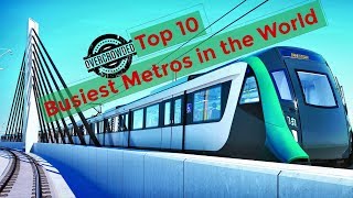 Top 10 Busiest Subway Metro Systems in the World 2019 [upl. by Henson]