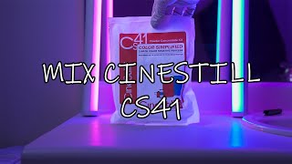 How To Mix Cinestill CS41 For C41 Color Development [upl. by Eelrihs]