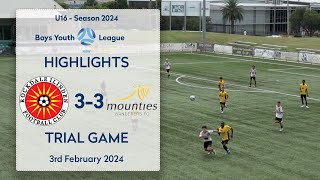 U16  HIGHLIGHTS 03022024  Rockdale 33 Mounties  U16 Trial Game [upl. by Mcadams]