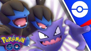 Try this Zweilous amp Haunter team in Great GO Battle League for Pokemon GO [upl. by Eizzil]