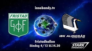 Höjdpunkter Div 1 Fristad GoIF  IBK Alingsås 20221204 [upl. by Uot144]