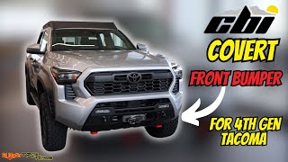 CBI covert bumper for 4th gen Tacoma  WARN winch [upl. by Ireg]