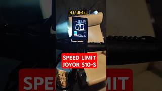 💥 Débrider Joyor S10S Top speed 95kmh [upl. by Annaegroeg]