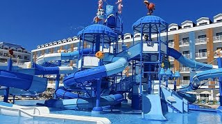 Arcanus Trendline Resort Side  Türkei All Inclusive Urlaub mit Kindern Rutschen Strandbar [upl. by Landel417]