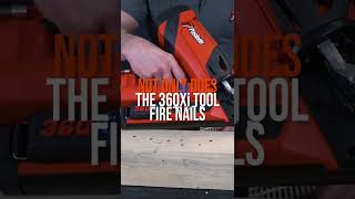 Did you know the Paslode 360Xi tool also fires nailscrews Take a look [upl. by Ynnhoj]