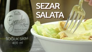 Sezar Salata Tarifi  Egemden Hafif Lezzetler [upl. by Lane]