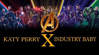 Industry Baby x Katy Perry  Avengers Edit  Mashup Man [upl. by Llennej]