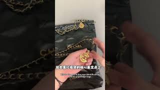 REAL VS SUPER FAKE COMPARISON  CHANEL 22S TOTE BAG REVIEW [upl. by Ford]