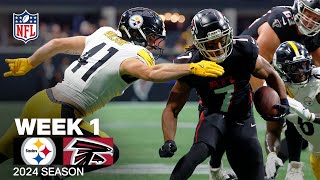 Pittsburgh Steelers vs Atlanta Falcons Game Highlights  NFL 2024 Season [upl. by Viafore246]