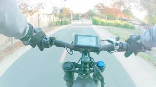 72V 5000W Enduro Ebike 300 Mile Review and Ride [upl. by Hsetim705]