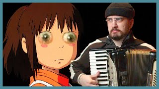 Spirited Away  Always With Me accordion cover 千と千尋の神隠し [upl. by Eilram]