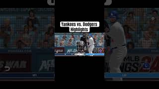 Yankees vs Dodgers Highlights yankees dodgers shortsviral baseball tendencias [upl. by Kati306]